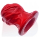 Plug Tunnel Oxballs PigHole Squeal FF 13 x 11,5cm Rojo