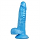 Consolador Realista Billy 16 x 4cm Azul