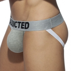 Addicted Jockstrap MY BASIC JOCK Grey