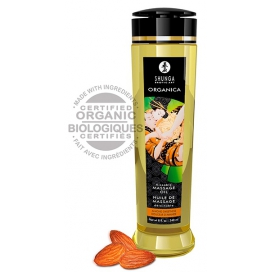 Shunga Kissable Bio-Massageöl Süßmandel 240mL