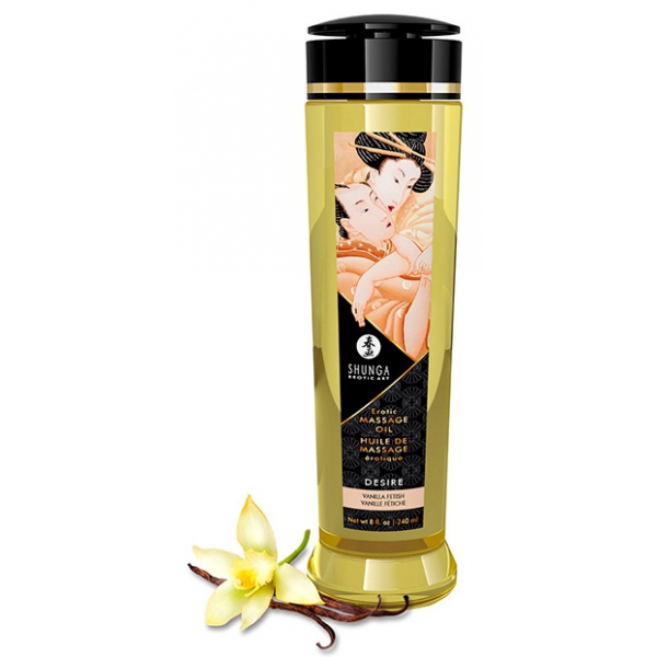 Desire Vanilla Fetish Massage Oil 240mL