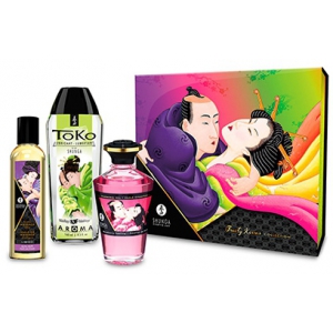 Shunga FRUITY KISSES Kit per il massaggio Shunga