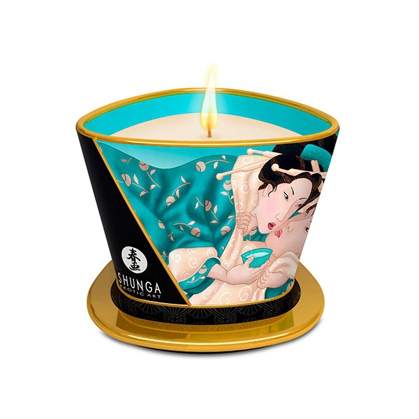 Massage candle Shunga ISLAND BLOSSOMS Islands Flowers