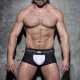 Boxer DOUBLE STRIPE Black-White