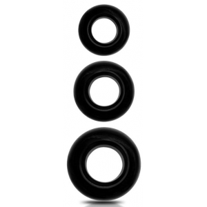 Beast Rings Set of 3 soft cockrings Beast Ring Black