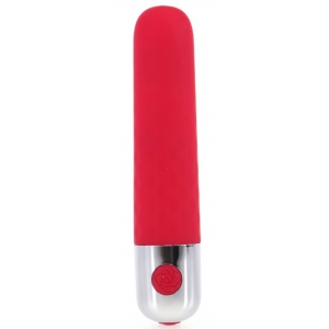 Mini Vibrator Samira 10 x 1.5cm Rot