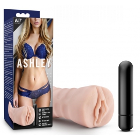 M For Men Masturbatore realistico vibrante Ashley Vagina