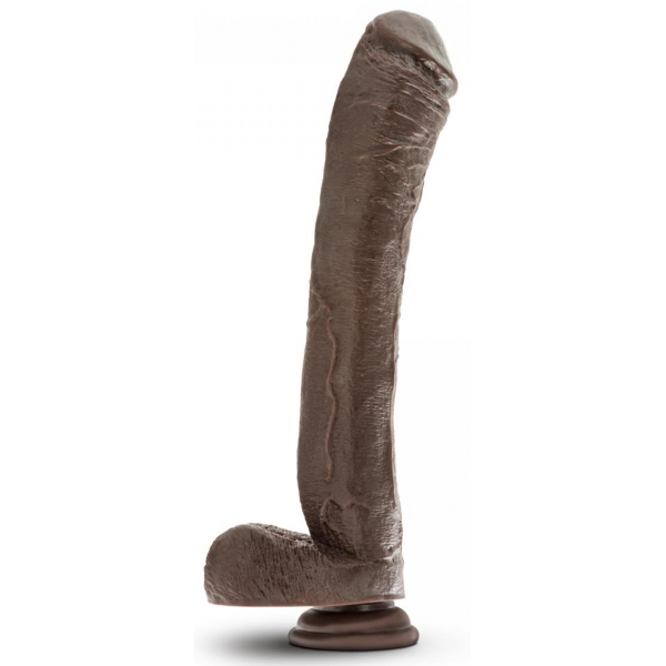 Realistic dildo mr Ed Dr Skin 28 x 5.5cm Brown