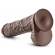 Dildo realistico Dr Skin 28 x 5,5 cm marrone