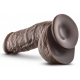 Realistic Dildo Mr D Dr Skin 17 x 5cm Brown