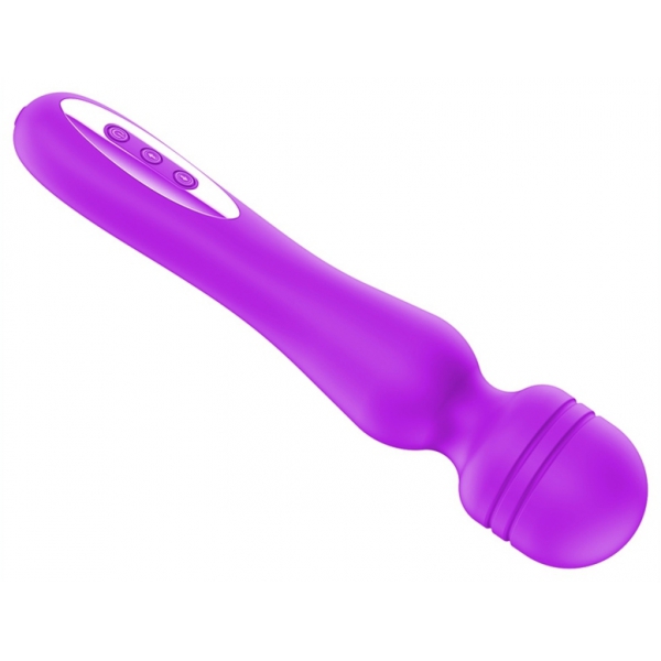 Vibrador Wand Genius Violet - cabeça de 41mm