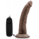 Dr Dave Dr Dildo Vibrador de Pele 18 x 4cm Castanho