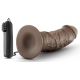 Dr Joe Dr Skin vibrating dildo 19 x 4.7cm Brown