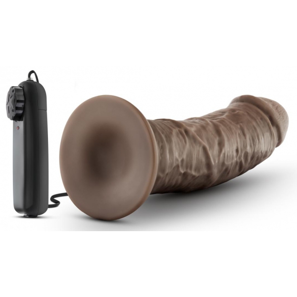 Dr Joe Dr Skin Vibrerende Dildo 19 x 4.7cm Bruin