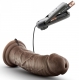 Dr Joe Dr Skin Vibrerende Dildo 19 x 4.7cm Bruin