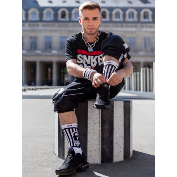 Weiße Socken LOCKED Sk8erboy