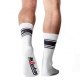 White Socks Sk8erboy Deluxe White-Black