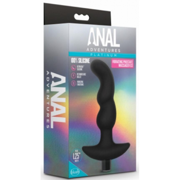 Anal Adventures Massager Drei Prostata Plug 12 x 3.2cm