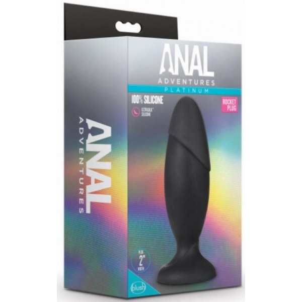 Silikonplug Anal Adventures Rocket 14 x 5cm