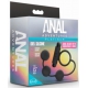 Chapelet anal avec Cockring vibrant Anal Adventures BEADS C -RING 17 x 3.7cm