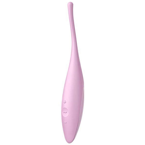 Estimulador Twirling Joy Satisfyer 17cm Pink Connected Stimulator