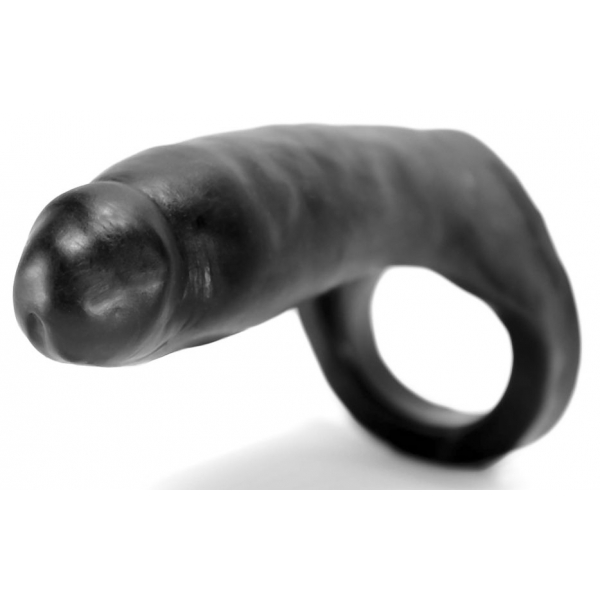 Penetrator penis sleeve 17 x 4cm Black