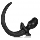 Plug Queue Puppy Tail Oxballs BULLDOG 11.5 x 6cm Noir