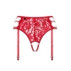 Red Rediosa suspender belt