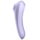 DUAL PLEASURE Connected Clitoral Stimulator Purple