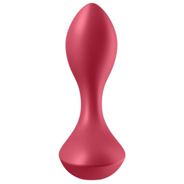 Tapón vibrador de puerta trasera Lover Satisfyer 8 x 3cm Rosa