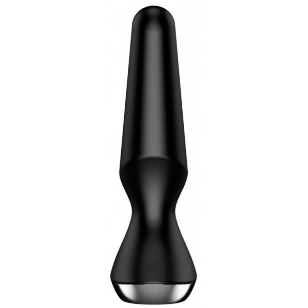 Ilicious 2 Satisfyer Plug anale vibrante 10 x 3 cm nero