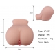 Mini Holes Duo Vulva-Anus Realistic Masturbator