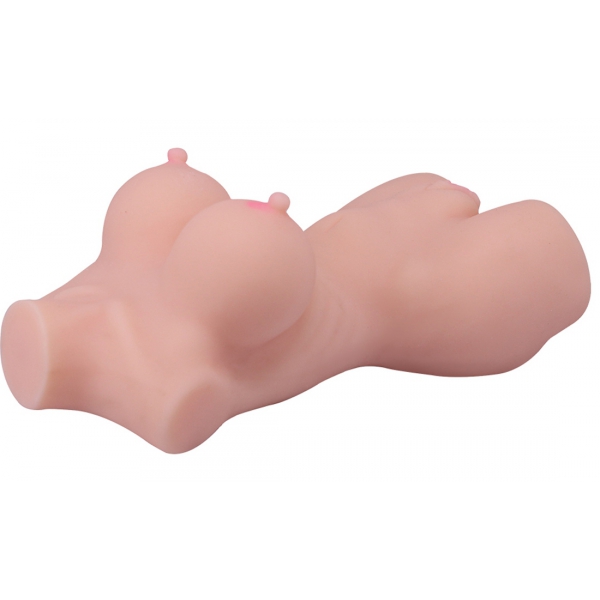 Mini mini masturbatore realistico vulva-ano