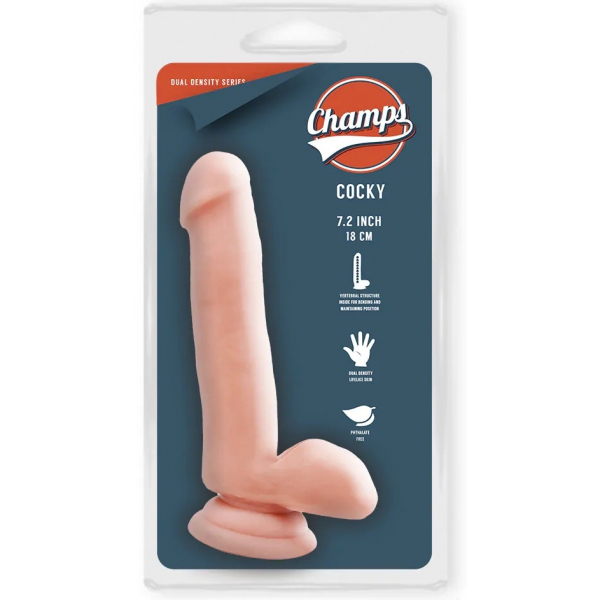 Realistische Dildo Cocky Champs 14 x 4cm