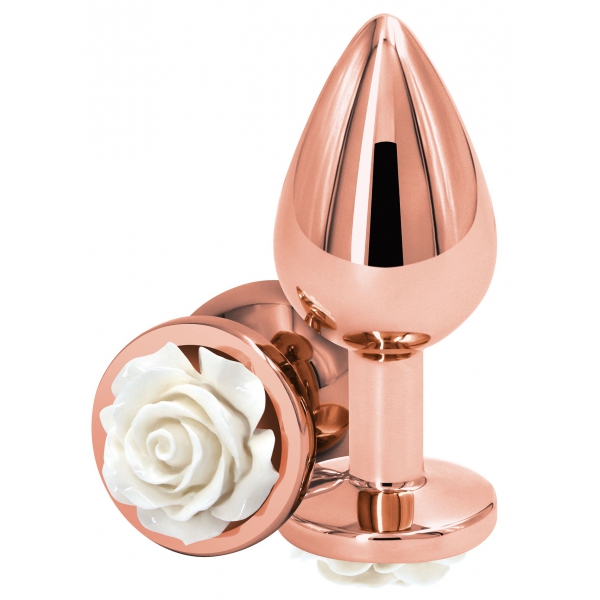 Bijou REAR M 7 x 3,4cm spina rosa-bianca