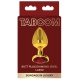 Jewel Taboom anal plug 8 x 4cm