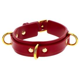 Collar D-Ring Taboom Rojo