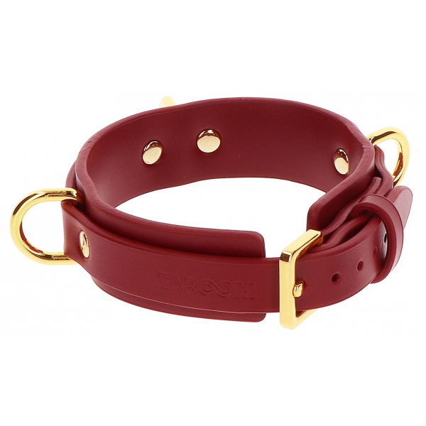 D-Ring-Halsband Taboom Rot