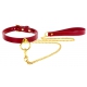 Red Taboom Collar & Leash