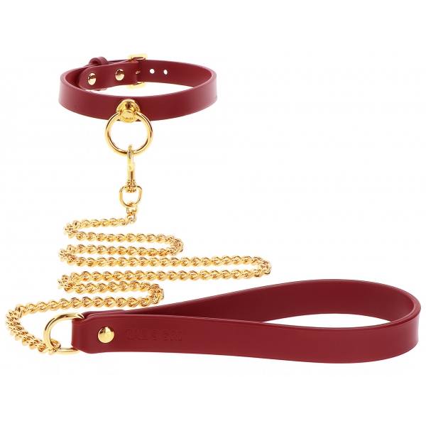 Taboom Halsband-Leine Rot