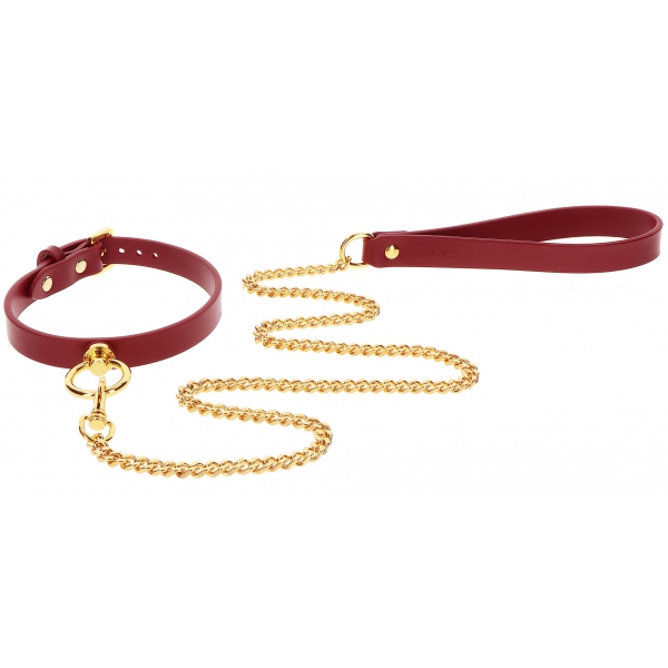 Collier-Laisse Taboom Rouge