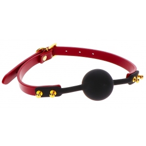 TABOOM Taboom Arnés de Silicona 4cm Negro-Rojo