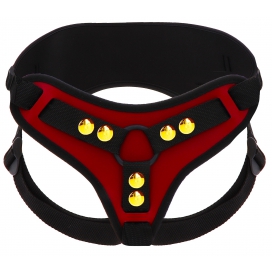 Taboom Red Dildo Belt Harness