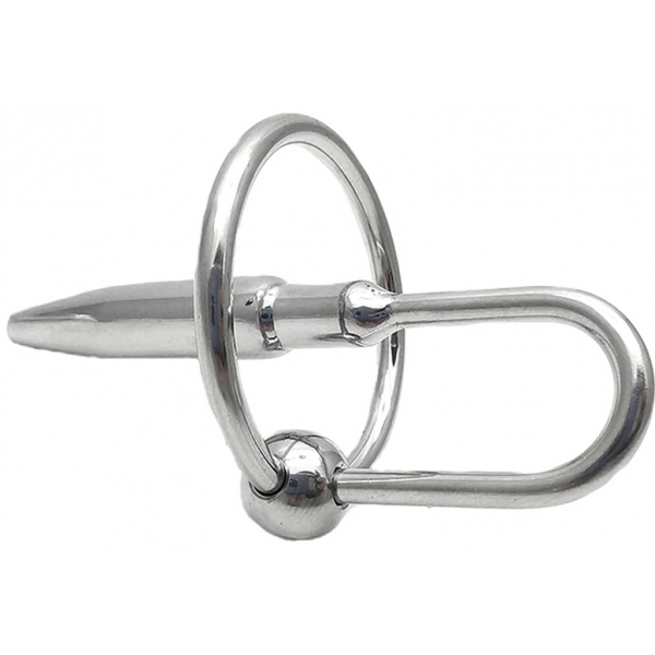 Penis Plug with Glans Ring