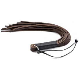 Leather Swift Handy Whip Brown