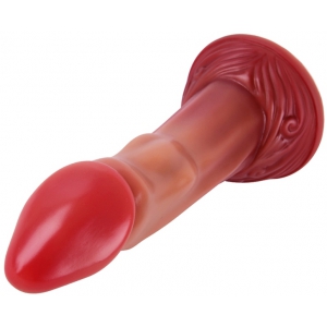 FXDragon Colorful Silicone Realistic Dildo - Snake Flesh