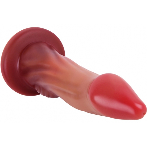 Colorful Silicone Realistic Dildo - Penguin Flesh