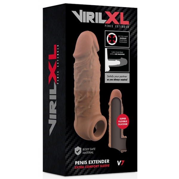 Guaina per pene Viril XL V7 13 x 4 cm Latino