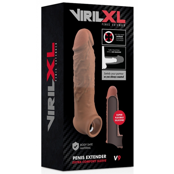Funda para el pene Viril XL V9 15,5 x 4cm Latino