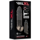 Viril XL V11 Manicotto per pene con perline 15,5 x 4 cm Nero